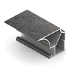 Профиль верт. Flat, Сталь воронёная